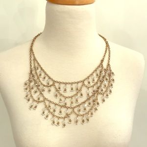 Loft Necklace with Beads and Mini Pearls